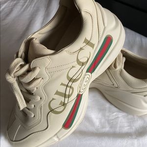 Women's Rhyton Leather Sneakers